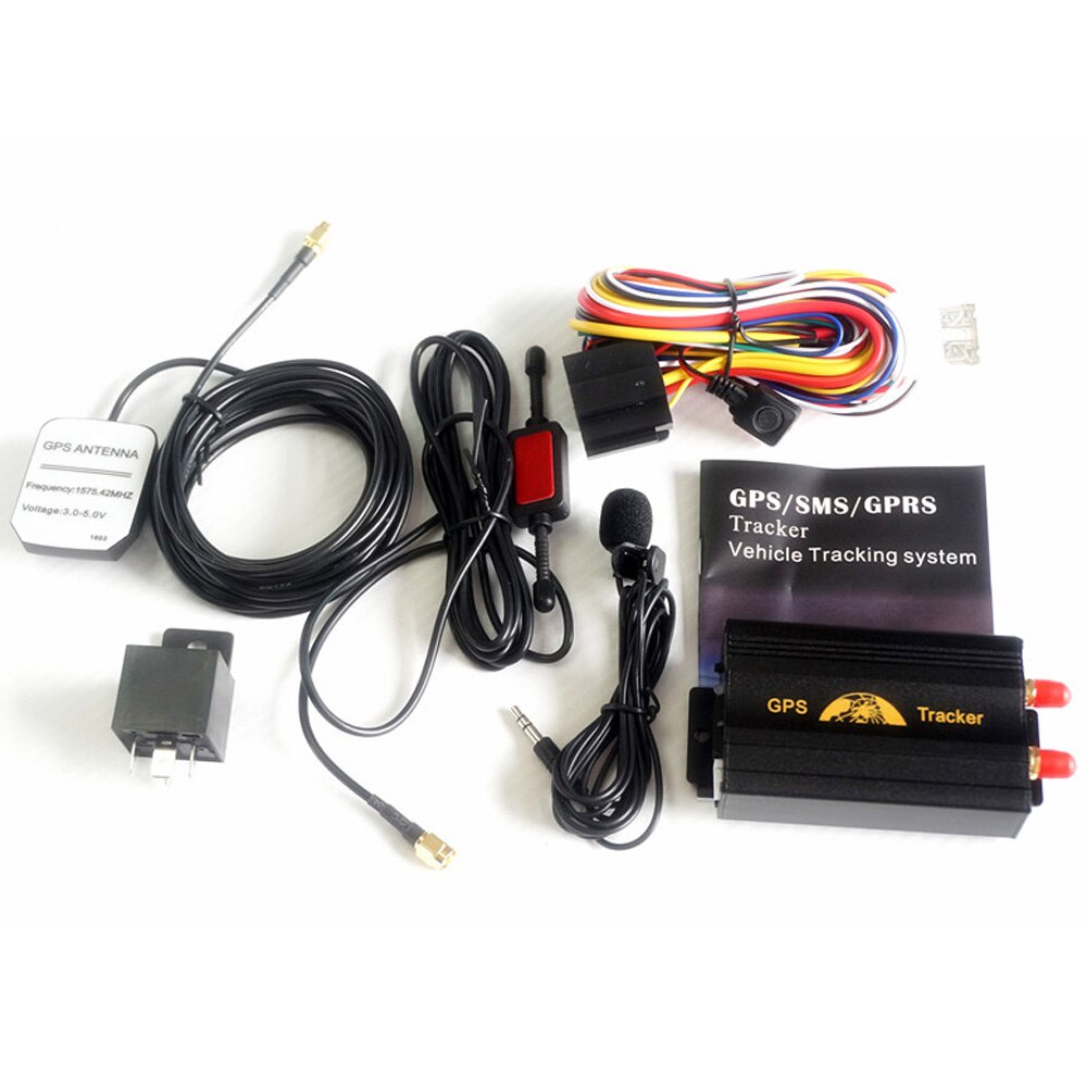 Original Coban TK103 TK103A GPS103A coche vehículo GSM GPS GPRS alarma de cerca en tiempo real rastreador SMS dispositivo de seguimiento de ubicación