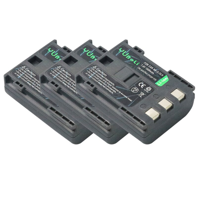 batterie NB-2L NB2L NB-2LH NB 2L NB 2LH NB2LH Digital Camera Battery pack For Canon Rebel XT XTi 350D 400D G9 G7 S80 S70S30: 3battery