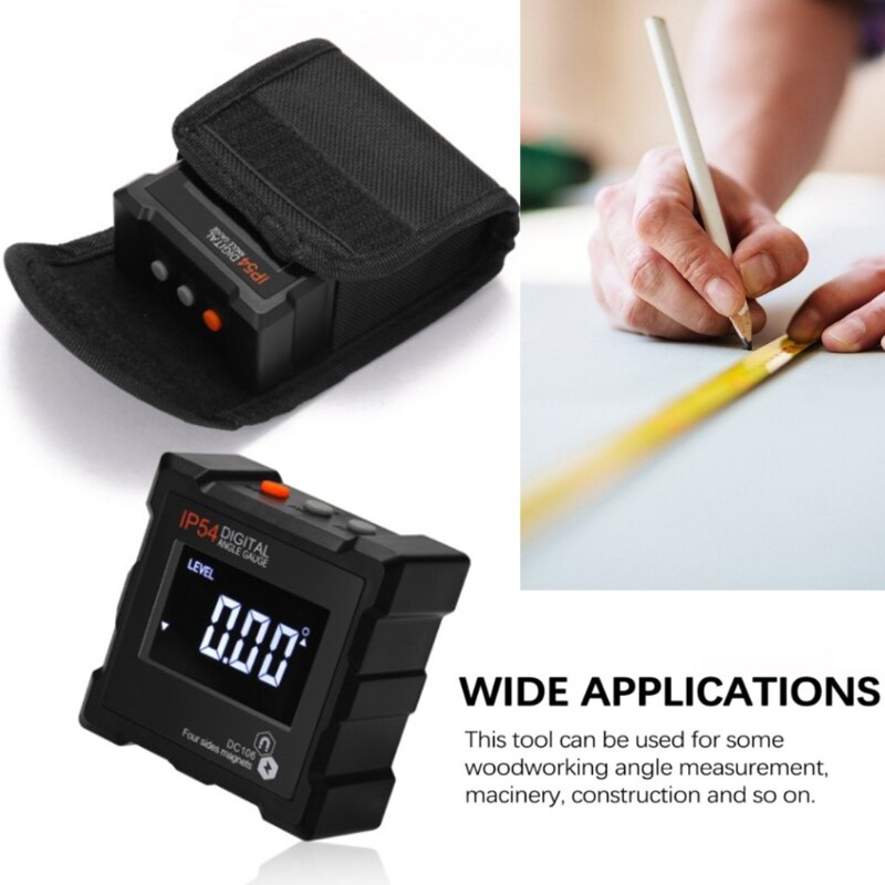 Digital Protractor Angle Finder Level Inclinometer Magnetic Digital Level LCD