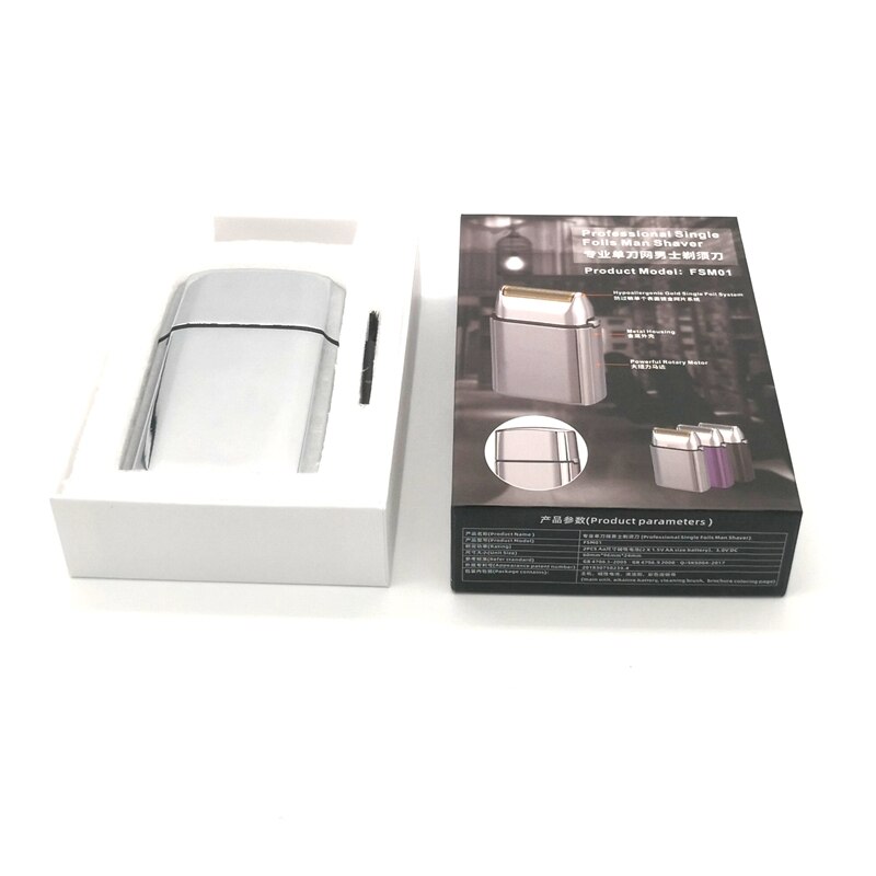 Men's full metal housing electric shaver beard hair electric razor for men strong shaving machine for face,neck,edge,outlines