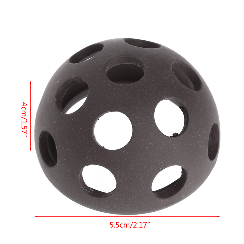 E8BD – Aquarium tubulaire d&#39;élevage, abri de grotte pour poissons, crevettes, frai, plante vivante: Hemispherical hole