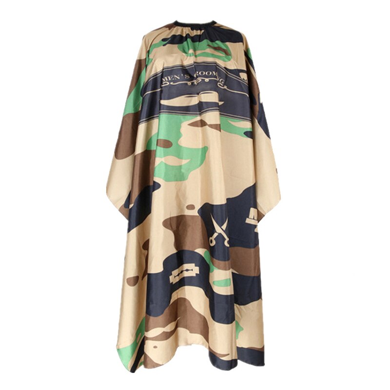 Kappers Kapper Doek Camouflage Patroon Kapper Schort Haar Knippen Gown Kids &amp; Volwassen Cape Pro Salon Styling Tool: GN