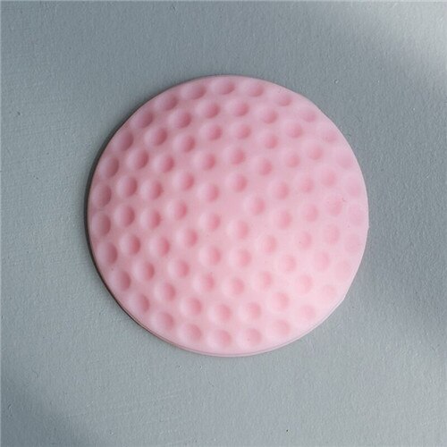 Rubber Mute Wall Pad Anti-collision Crash Pad Doorknob Lock Protective Pad Crash Pads Door Buffer Door Knob Mats E7: Pink