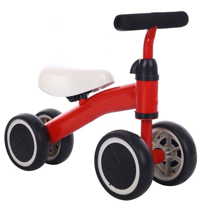 Baby Balance Bike Kids Indoor Outdoor Toddler Walk Bike Kids Push Bike Bicycle for Kids Ages 12-24 Months BM88: Red