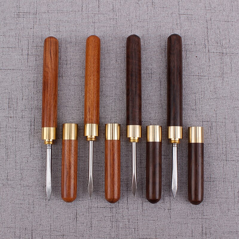 Brechen Neugierigen Tee Ziegel Professionelle Werkzeug Sandelholz Tee Messer Nadel Holen mit Holz Griff Puer Tee Werkzeuge Kegel Tee Messer