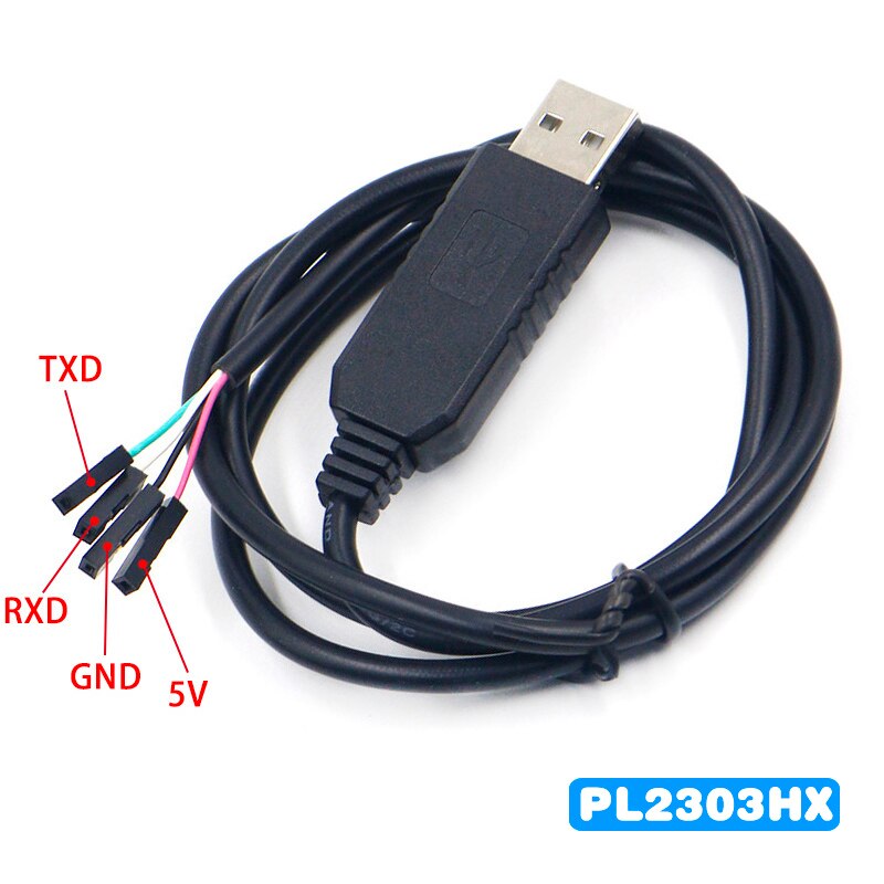 Smart Elektronica PL2303 PL2303HX Usb Naar Uart Ttl Kabel Module 4 P 4 Pin RS232 Converter Seriële Lijn Ondersteuning Linux mac Win7: PL2303HX