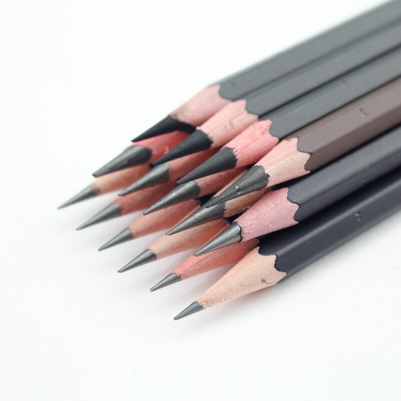 2B Pencil Drawing Pencil Set 14B Matte Extra Strong Drawing Pen Sketch Pencil Rod School Material Art Supplies