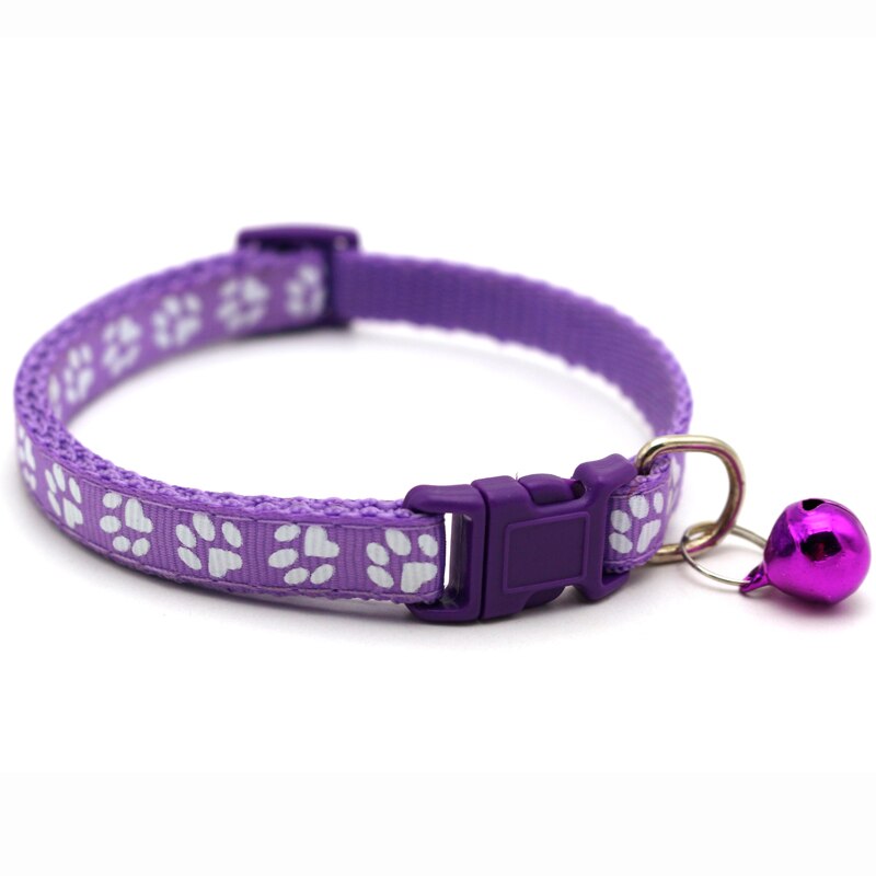 Collier de chat de compagnie fournitures collier de chien avec cloche réglable boucle collier accessoires collier pour chats petits chiens Chihuahua harnais: G