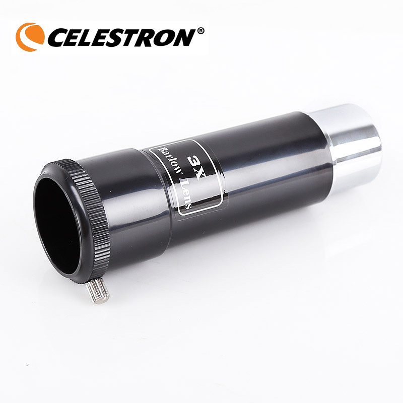 Celestron 3x Barlow Lens 1.25 inch eyepiece Optical Lenses Plastic Astronomical Telescope Accessorie