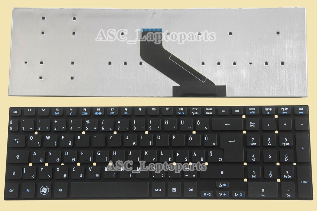 Hongaars Magyar Toetsenbord Voor Acer Aspire E1-510 E1-510P E1-522 E1-530 E1-530G E1-532 Zwart, Geen Frame