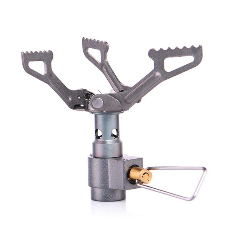 Outdoor Picknick Gasbrander Portable Pocket Folding Camping Mini Kachel Wandelen Koken Tool