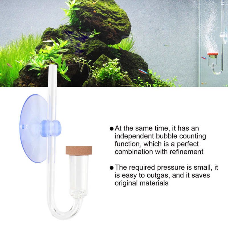 Aquarium CO2 Diffuser Aquarium Kooldioxide Reactor Bubble Steen