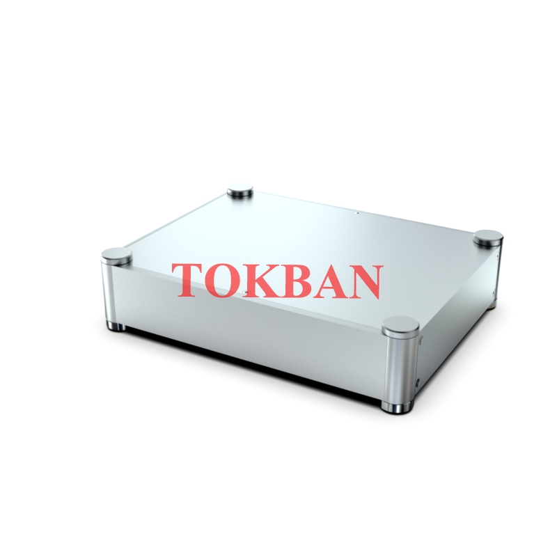 Tokban 3206 320*76*250mm All Aluminum Power Amplifier Chassis Enclosure HIFI Preamplifier DAC Decoder Case for Diy Amplifier