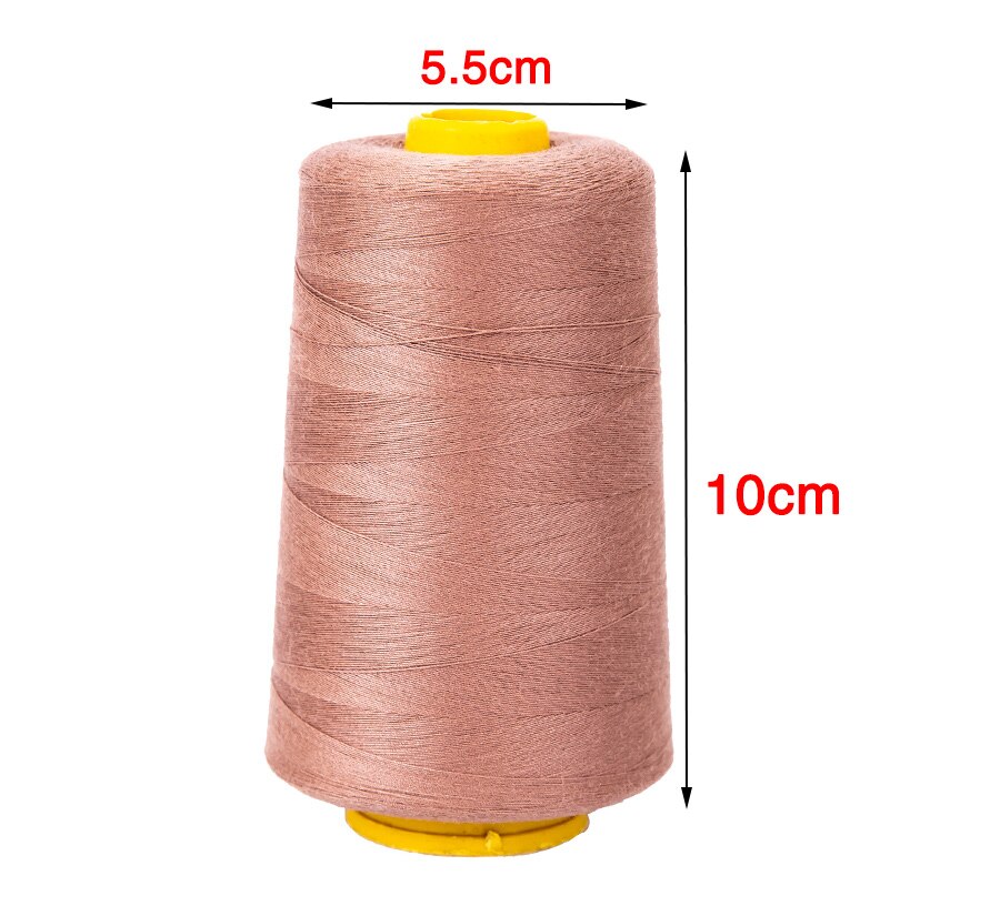 Alileader Goedkope Draad Voor Maken Pruiken Naaien Weven Threads 1500M Lengte Nylon Haar Weven Draad Voor Pruik Maken Gereedschap zwart