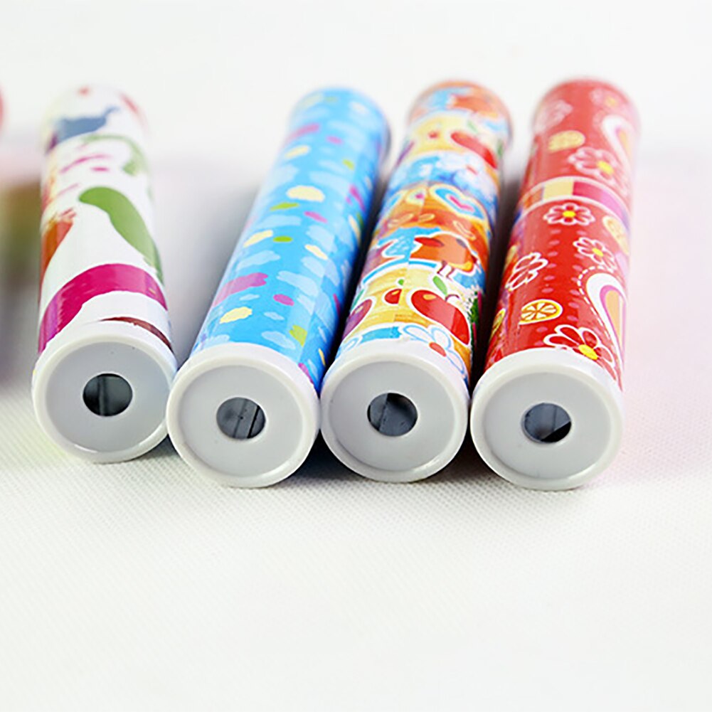 Obracanie kalejdoskopy kolorowy świat dzieci dzieci nauka o edukacji zabawki prezenty