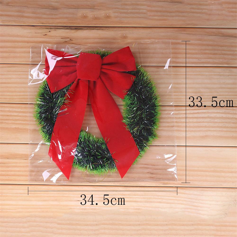 30cm julekrans bue bjeller krans vindu juledørpynt år høstkrans ghirlanda natale