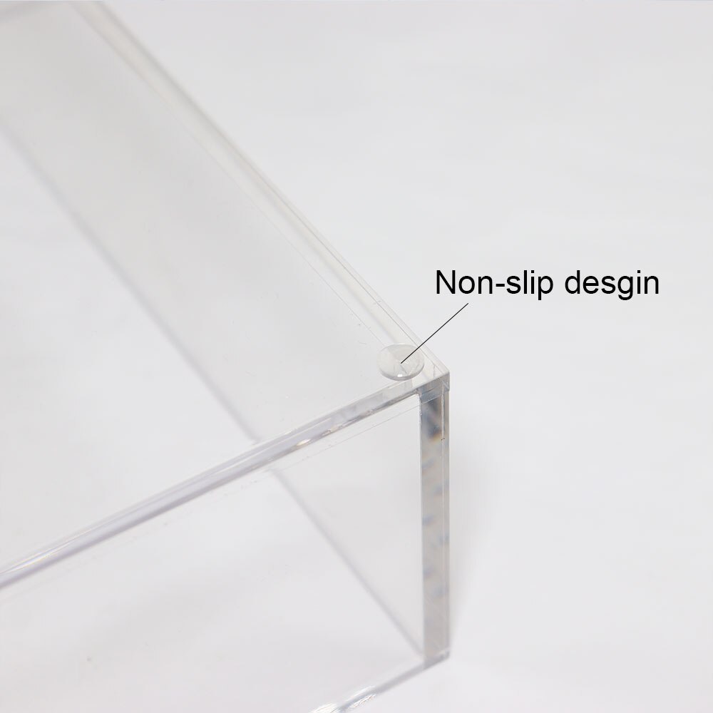 Paper Dispenser File Folder Flat Document Storage Box A4 Acrylic Letter Tray Desk Accessories Holder