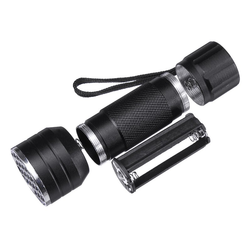 21 led uv lommelygte ultraviolet sort lys 395-400nm led uv lommelygte fakkel lys uv detektionslampe til detektionsinspektion