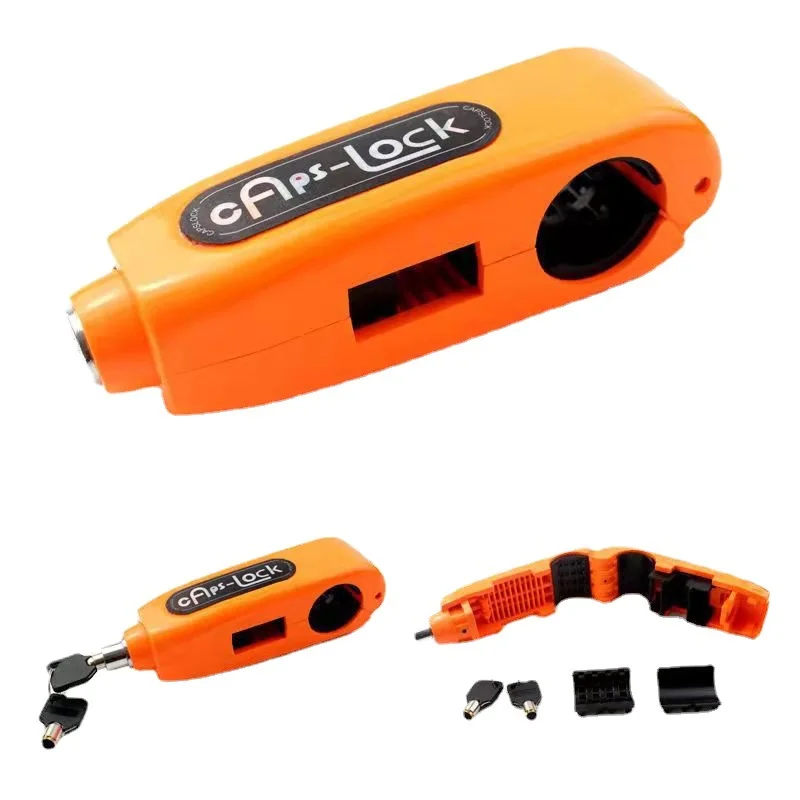 Anti-diefstal Handig autosleutelslot Elektrische fiets Motoroliepedaalslot Remslot Flesvormslot Auto-accessoires