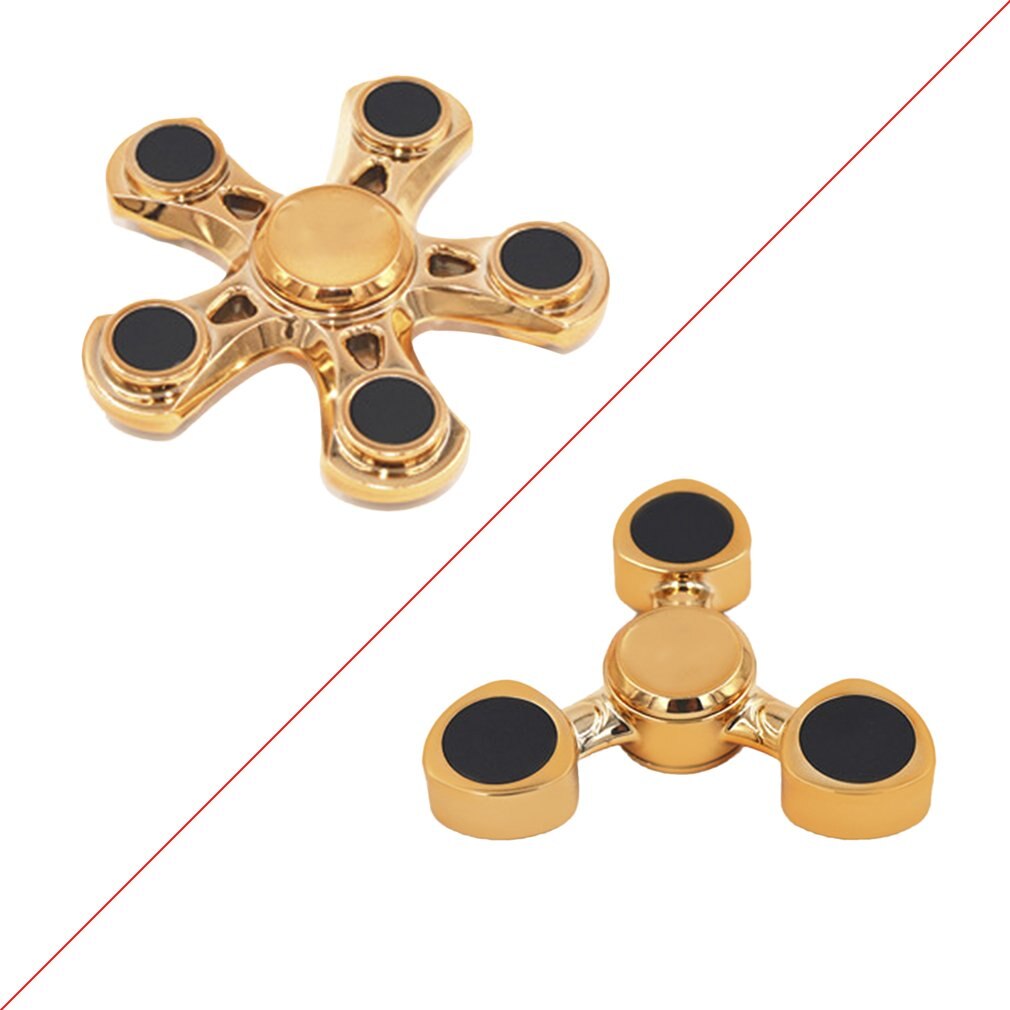 Hand Spinner Finger Dreh Spielzeug Kunststoff Spitze Für betonen Aus Autismus Linderung Drehung Interesse Druck Reduzierung Galvanik