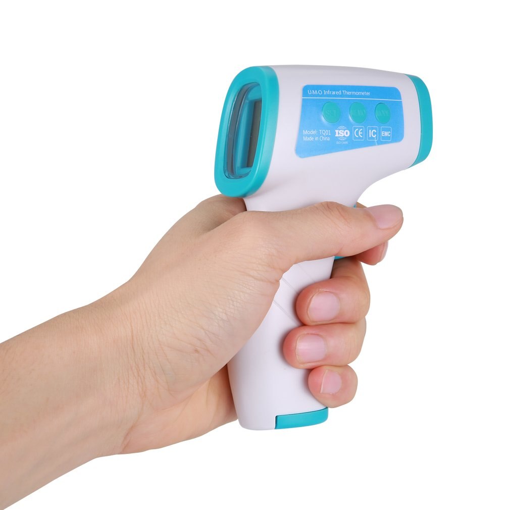 Digitale Temperatur Thermometer Ir Infrarood Thermometer Non-contact Voorhoofd Lichaamsoppervlak Temperatuur Instrumenten Snel !