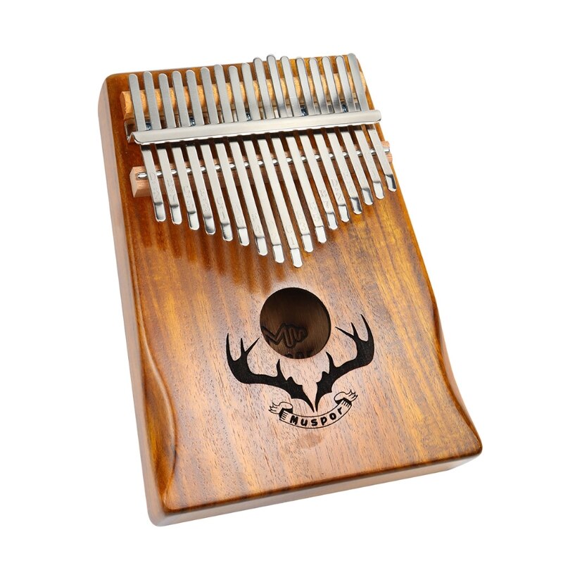 Kalimba 17 teclas Acacia pulgar Piano Mbira con bolsa de protección Tuning martillo portátil dedo Piano para principiantes