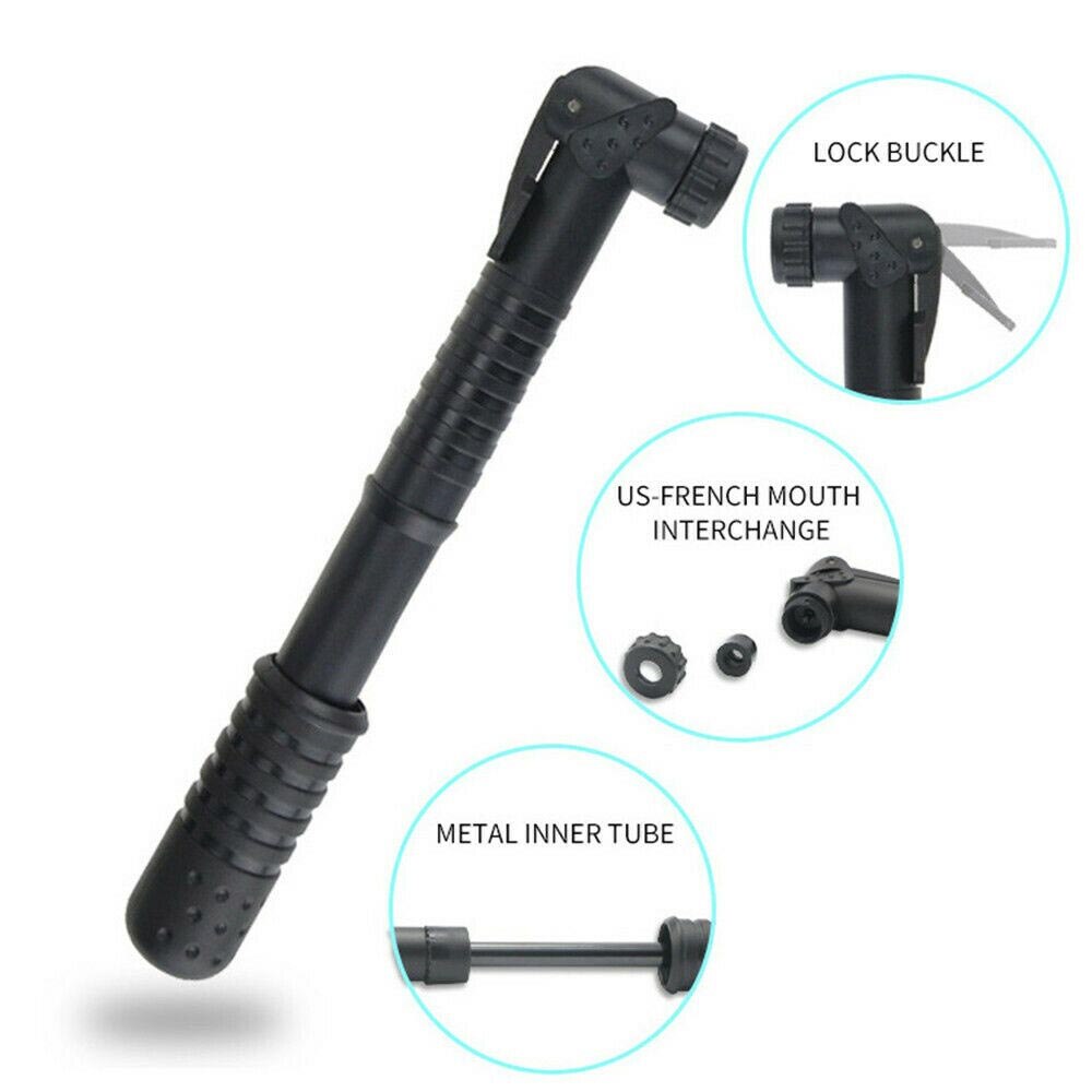 Bicycle Pump Mini Tire Inflator Portable MTB Bike Universal Pump Outdoor Riding Accessories