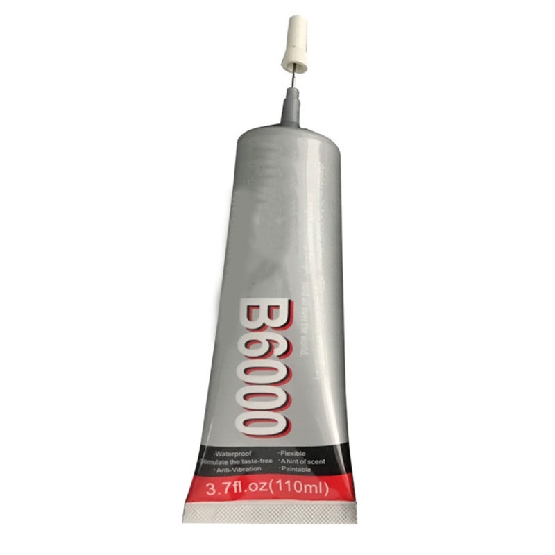 Pegamento adhesivo fuerte E6000, 15/25/50/110ml, para pintura de diamantes de imitación, Metal, tela, cristal, epoxi, herramienta de joyería: 110ML