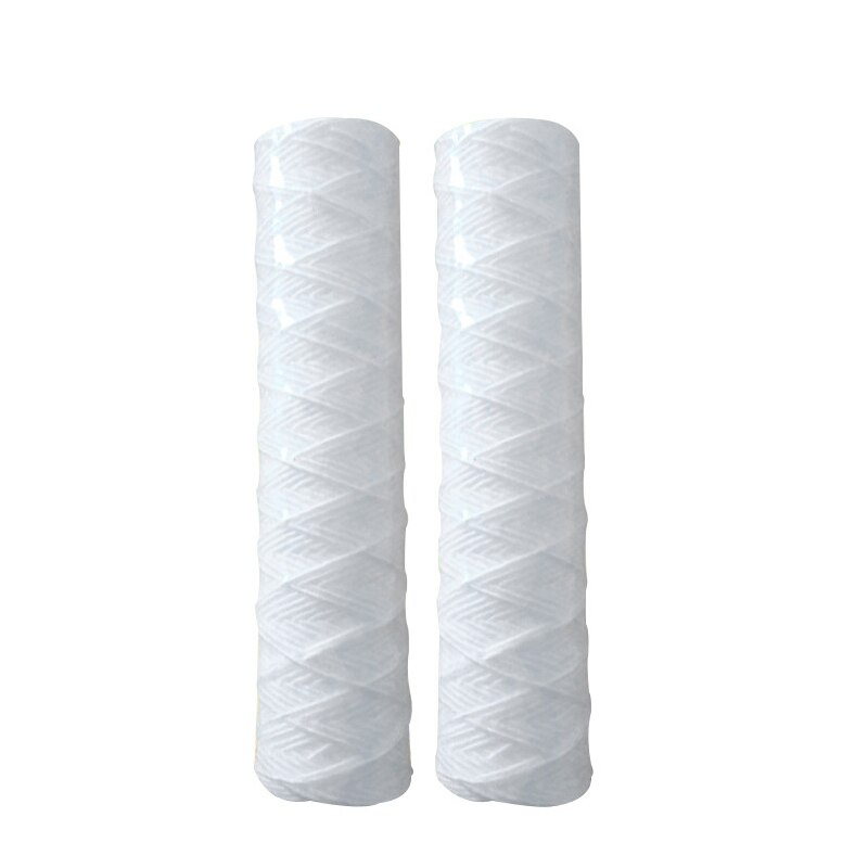 SANQ 4 unids/set PP hilo de cuerda hilado sedimento toda la casa filtro de agua cartucho de reemplazo 10 pulgadas eliminar la arena de limo óxido 5uM