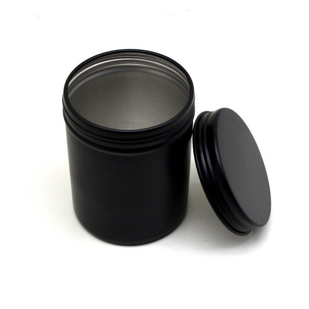 200ml Threaded Round Aluminum Cans Tea Cans Hair Wax Boxes Health Care Products Cans Matcha Powder Packaging Cans In Stock