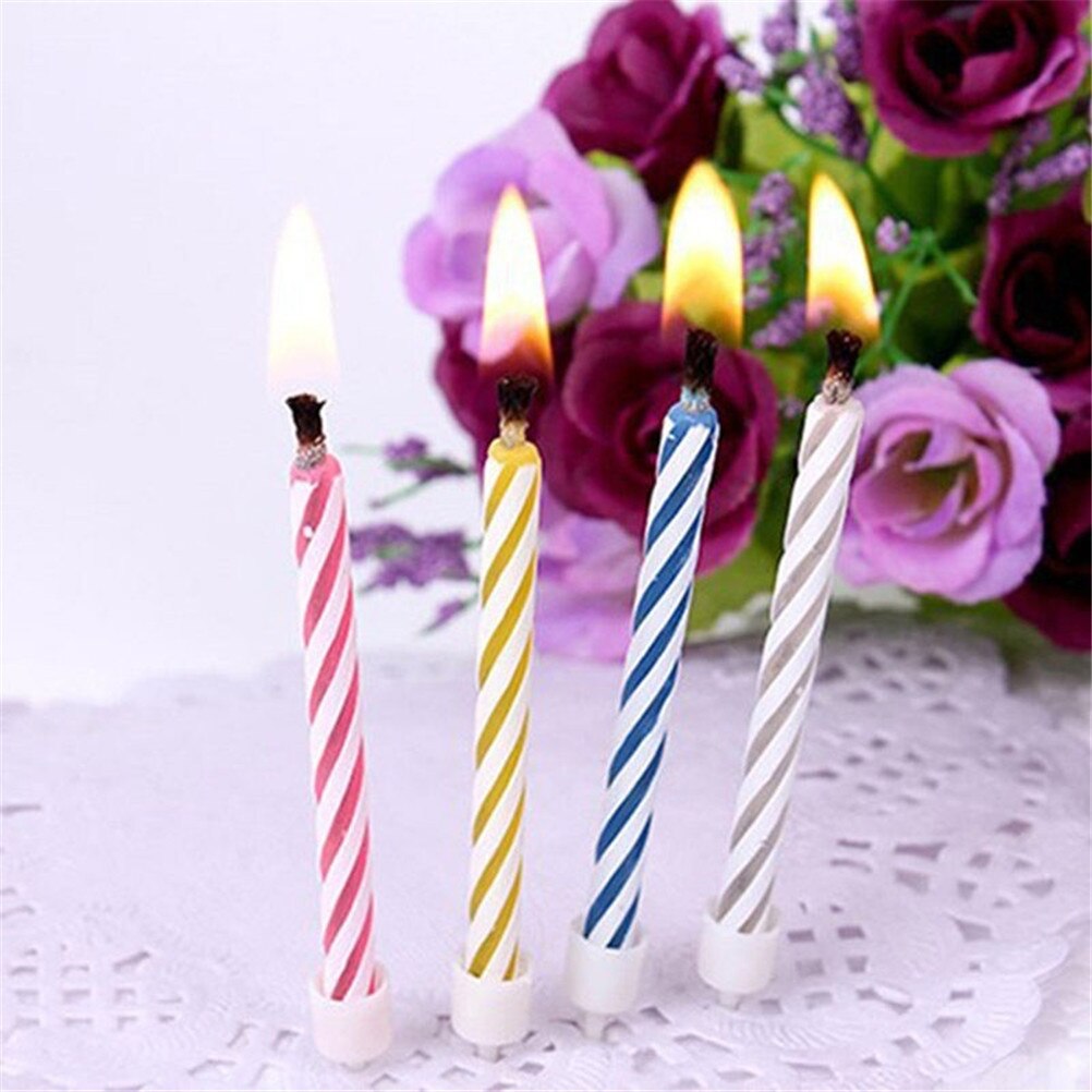10PCS Magic Props Candles Birthday Party Invincible Candle Magic Props Relighting Candles Christmas Party Trick Funny Candle