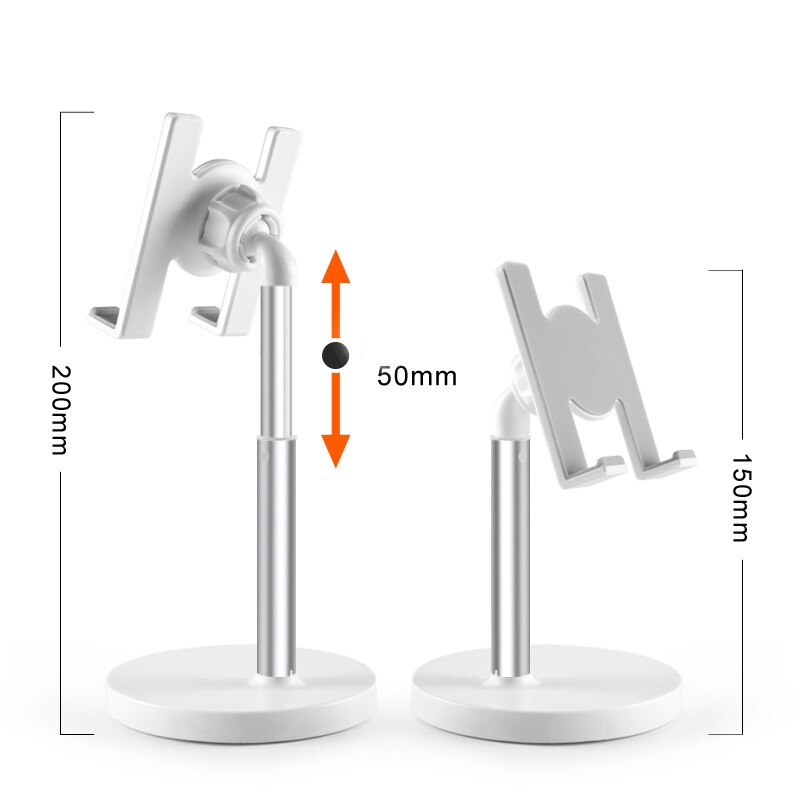 Soporte Para Teléfono De Escritorio WeatherTech DeskFone - Universal, Ajustable, Base De Trípode Antideslizante, Permite Carga Mientras Se Usa