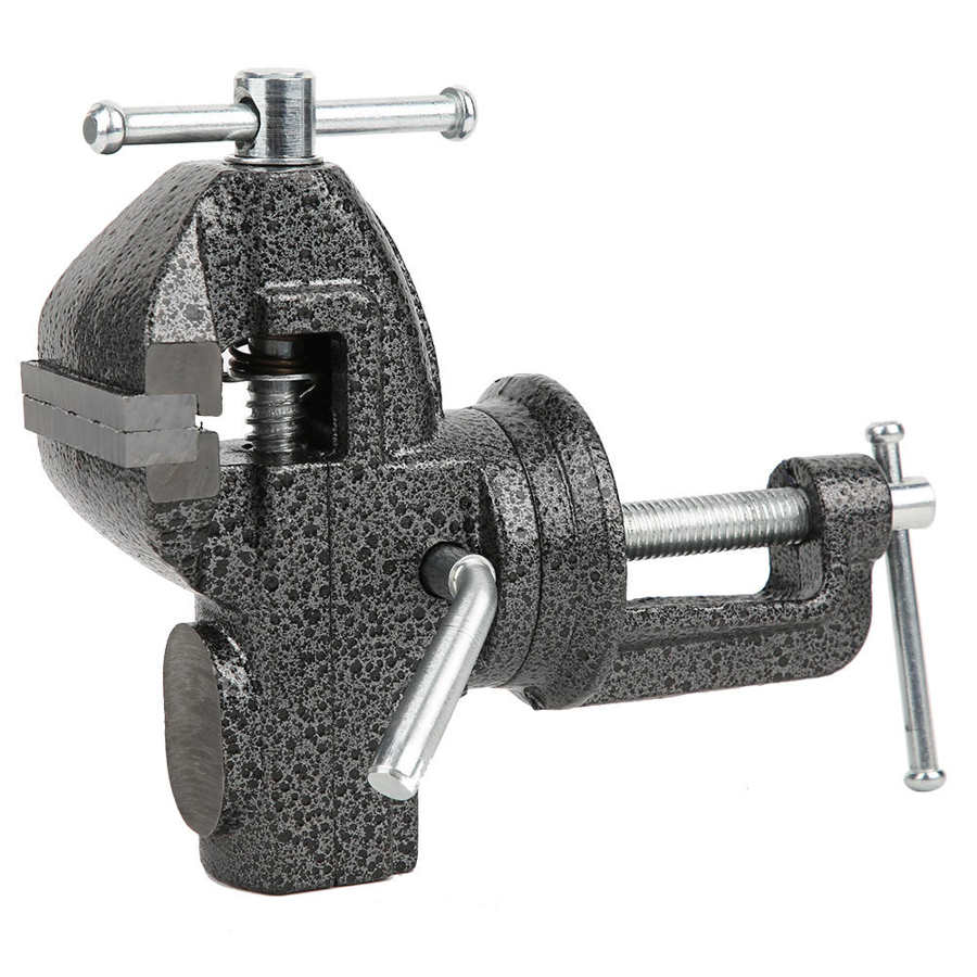 Die-Cut Machines Scrapbooking Tools Die-Cut Machine Multifunctional Mini Table Vise 50 Type Cast Iron 360 Degree Rotation