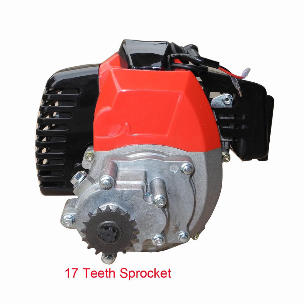 Moteur à 2 Temps avec Boîte de Vitesses pour Mini Dirt Bike, Pocket Bike, Pièces ATV, 1E44-5 49cc