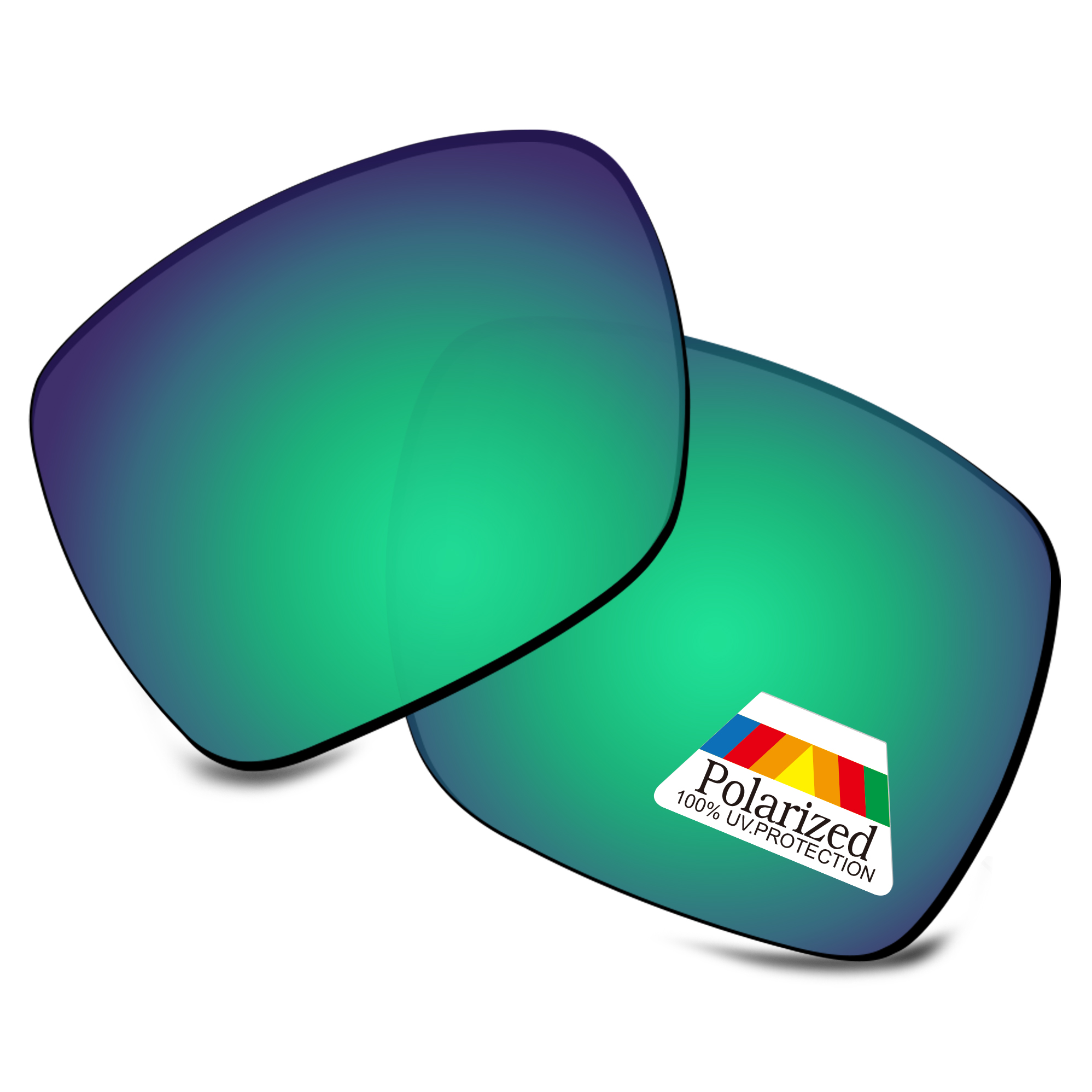 Bwake Polarized Replacement Lenses for-Costa Del Mar Hamlin Sunglasses Frame - Multiple Options: Sea Green