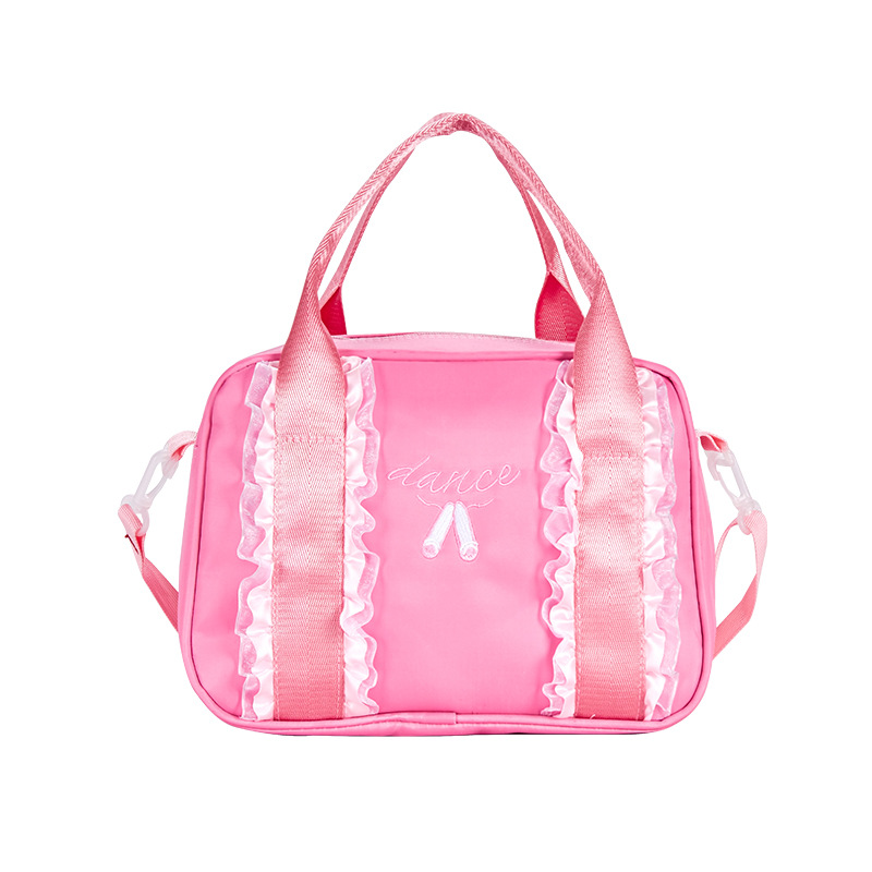 Ruoru-bolsas de encaje para Ballet para niñas y mujeres, paquete de mochila de baile para bebé, bolso de mano para Ballet