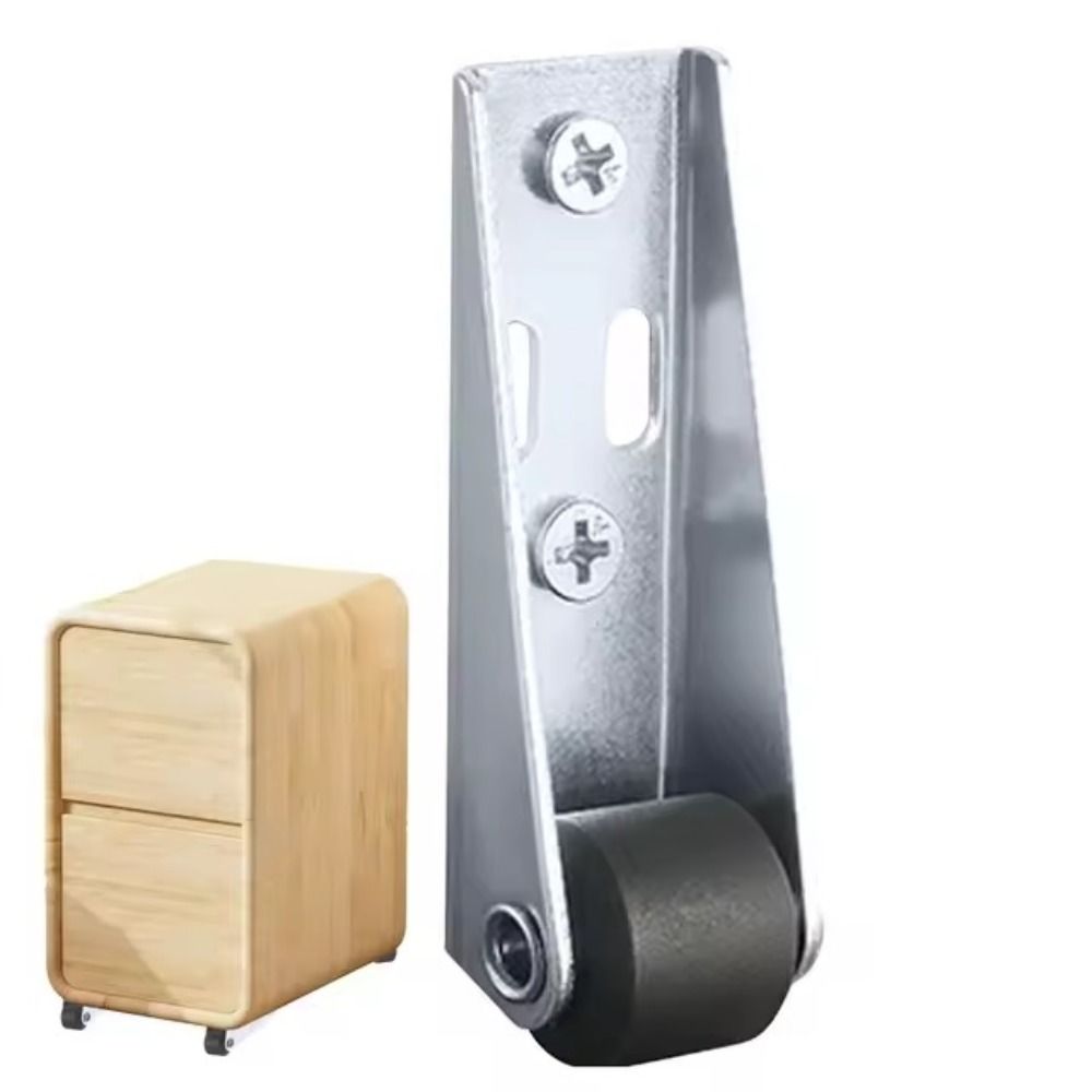 Ruedas de puerta de polea multifunción para muebles, soporte de puerta de rodillo direccional montado lateral silencioso, rueda móvil, herramienta para el hogar