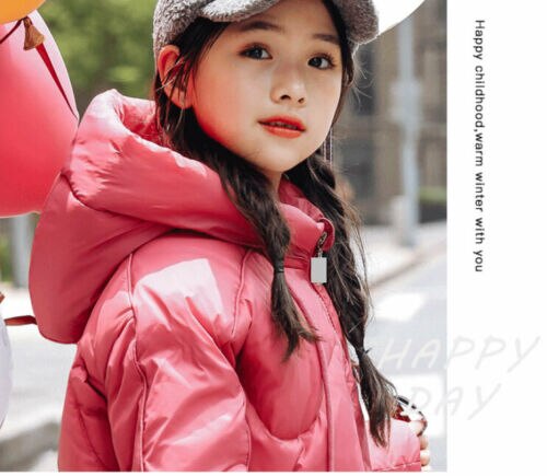 Kids Meisjes Duck Donsjack Down Jas Puffer Jas Parka Bovenkleding Warme Jassen