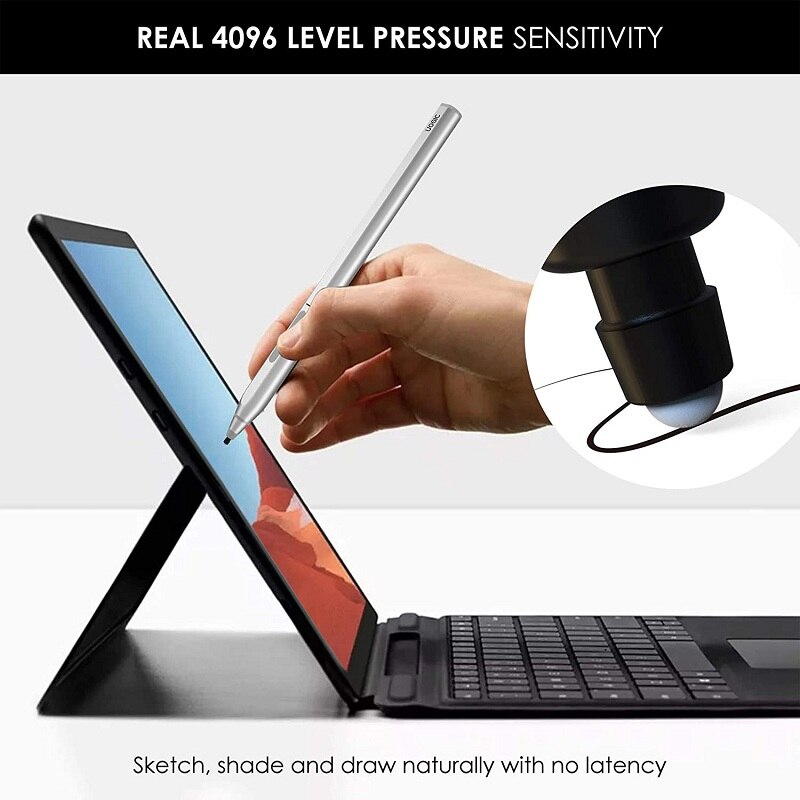 Uogic Stylus Pen for Lenovo Xiaoxin Pad Pro, 4096 Pressure Sensitivity, Palm Rejection, for Lenovo YOGA Pad Pro/Tab P11 Pro