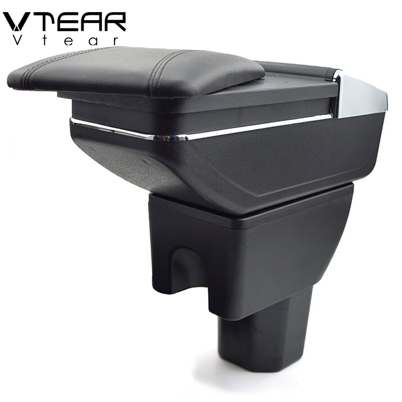 Vtear Voor Suzuki Ignis Armsteun Auto Arm Rest Accessoires Lederen Opbergdoos Center Console Decoratie Interieur Onderdelen Auto