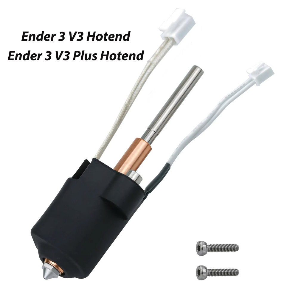 Ender 3 V3 Hotend Ceramic Print Head Ender 3 V3 Plus Nozzle for Ender 3 V3 Plus Extruder End for Ender 3-V3 Plus 3D Printer