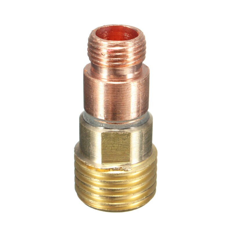 12pc TIG Welding Stubby Gas Lens # 10 Heat Cup Kit For Tig-WP-17 / 18/26 Torch Stubby Collets Body Gas Lens Tig Welding Torch