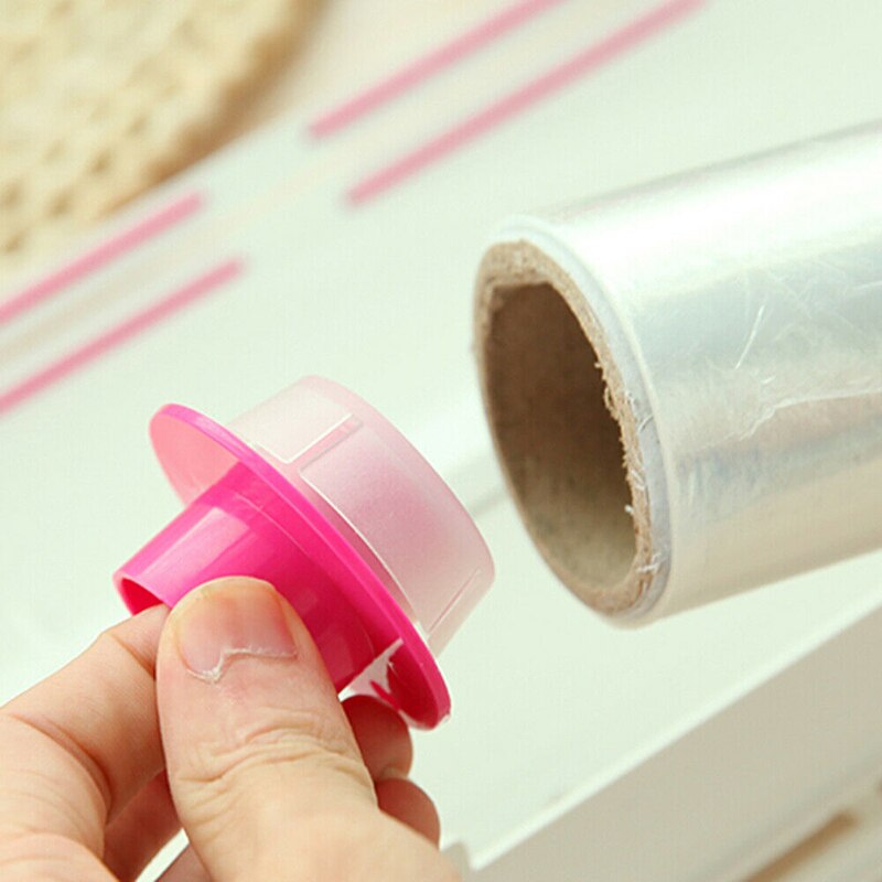 Involucro di plastica distributore titolare taglierina Avvolgere Gli Alimenti Da Cucina Cibo Involucri di Plastica Tenere XHC88