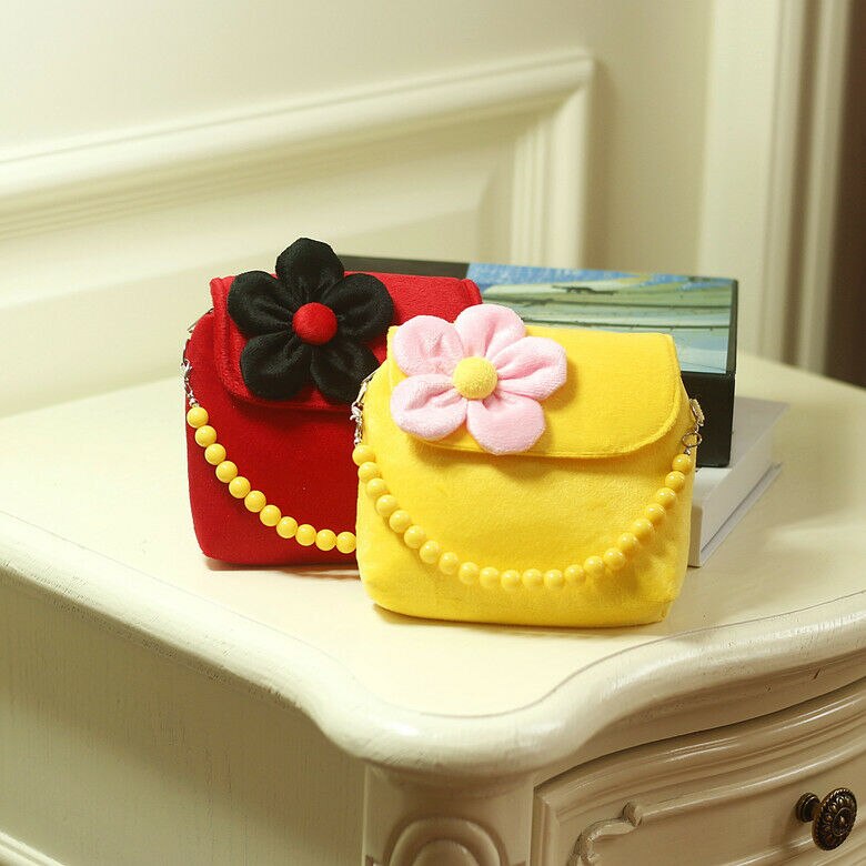 PUDCOCO Kid Girl Flower Shoulder Handbag Crossbody Bag Messenger Satchel Purse