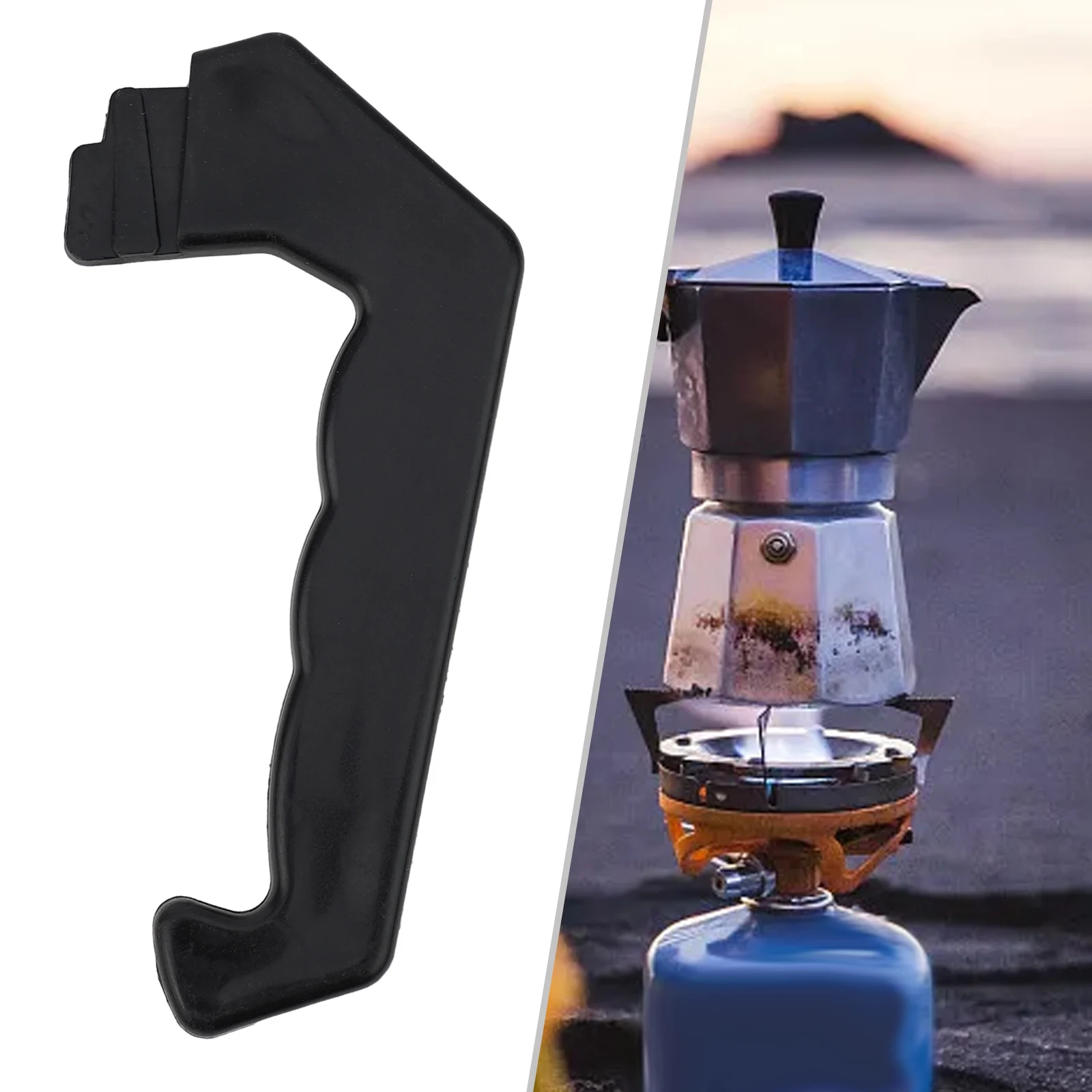 Mango para cafetera Espresso Moka, piezas de repuesto para estufa, 1, 3, 6, 9, 12 tazas, accesorios para café, 1 ud.