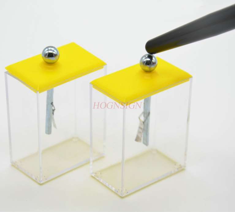 2 Stuks Folie Elektroscoop Student Electrometer Junior High School Natuurkunde Experiment Apparatuur Lesgeven Instrument Electrostatics
