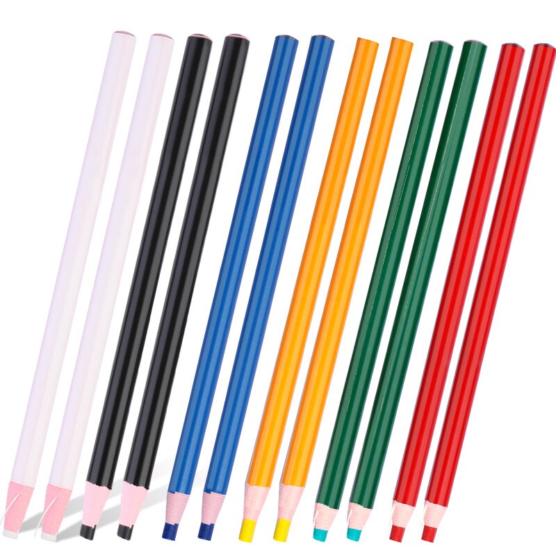 SHWAKK 6pcs Fabric Marker Pen Pencil Fade Out For Drawing Lines Disappearing Marker Pen For Tailors DIY Sewing Accessories