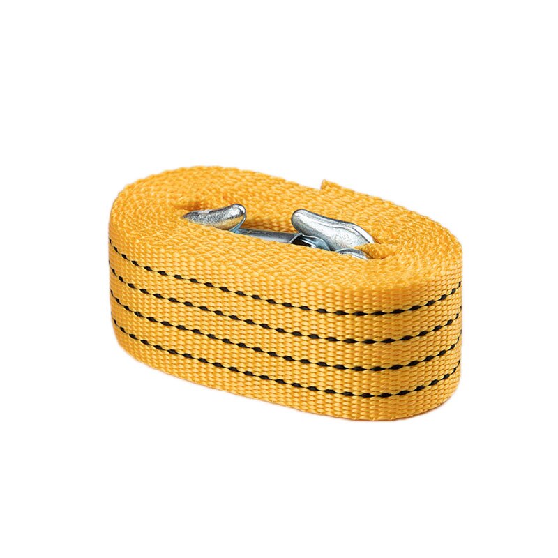 3M Heavy Duty 3 Ton Car Tow Cable Towing Pull Rope Strap Hooks Van Road Recovery Eagle Hook Towing Ropes for Universal Cars SUVs