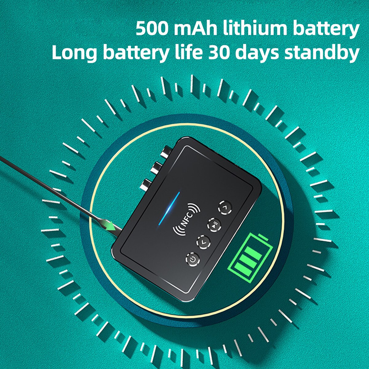 Receptor Bluetooth RCA 5,0 aptX LL 3,5mm Jack Aux adaptador inalámbrico música para TV coche RCA Bluetooth 5,0 transmisor receptor de Audio