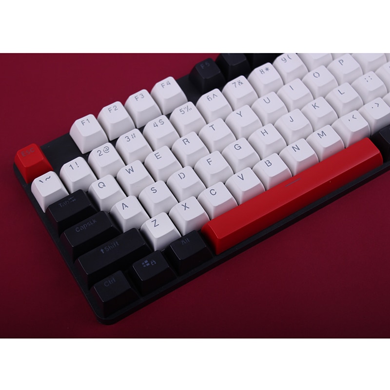 104 Key SA keycap Height Profile PBT Profile CARBON ZEALER Keycaps Backlit For Cherry mx Switch Mechanical Keyboard Cross Shaft